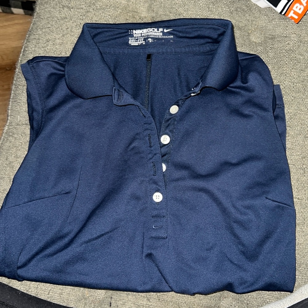 Nike Golf Sleeveless Top - size small - Navy